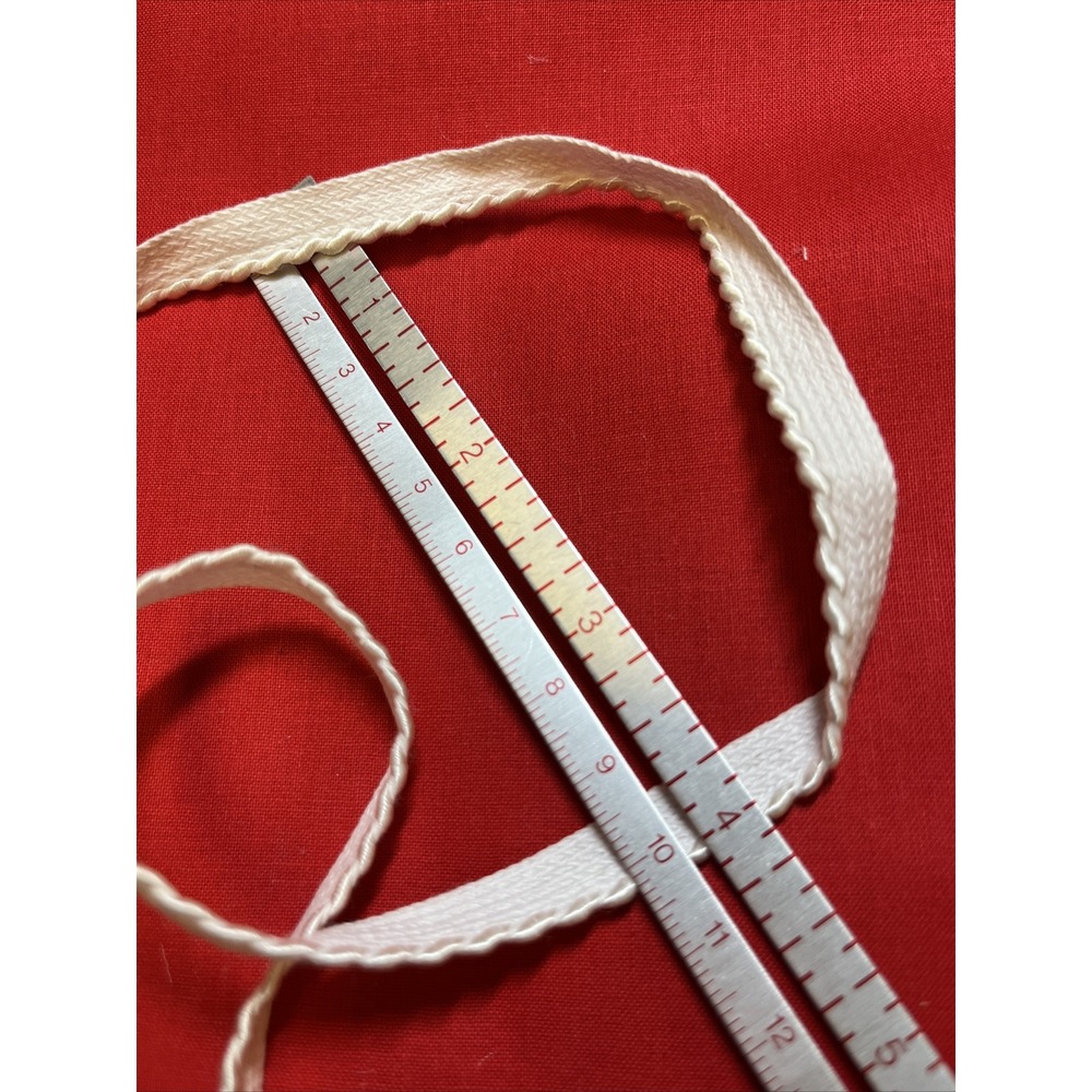 10 Yards 1/8" White Tiny CORDING/PIPING Rayon Doll Sewing Trim - 3/8" Dyeable